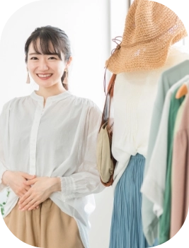 アパレル販売スタッフの画像