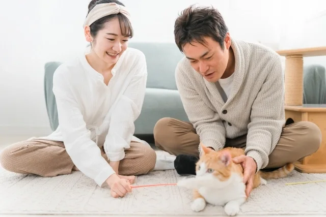 家族団らんの画像